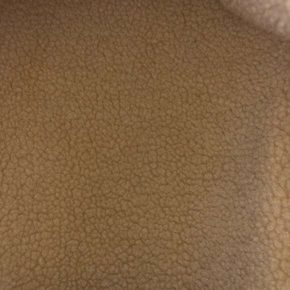 Lands' End Women's Size M Sueded Vest Jacket  Tan Polyester - Picture 7 of 10